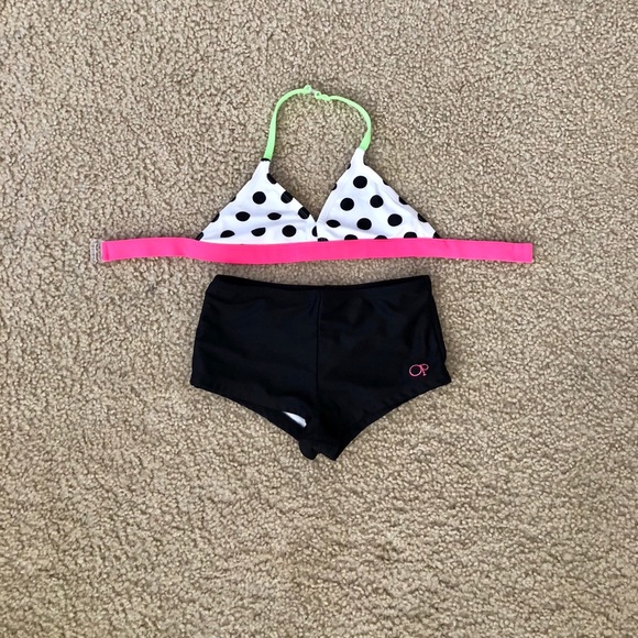 WORN ONCE! Lil Girls OCEAN PACIFIC 2 Piece! - Picture 2 of 4
